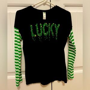 Lucky shamrock shirt
